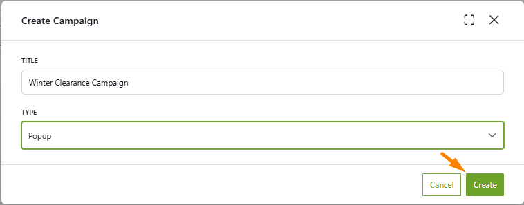 How to Show a Click Count Popup