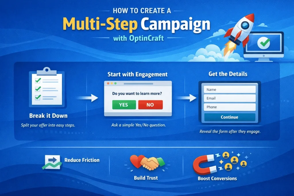 How to Create a Multi-Step Popup Campaign