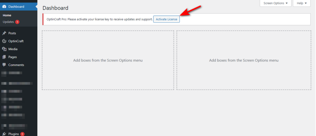 How to Activate OptinCraft Pro with a License Key