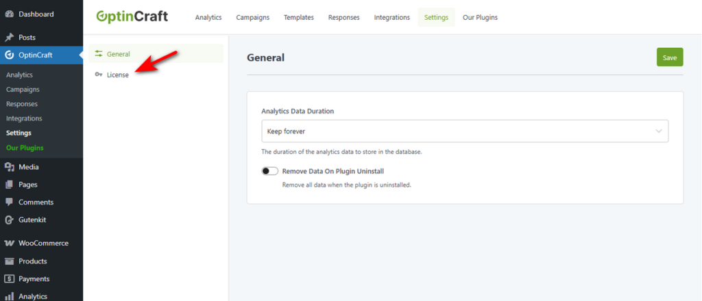 How to Activate OptinCraft Pro with a License Key
