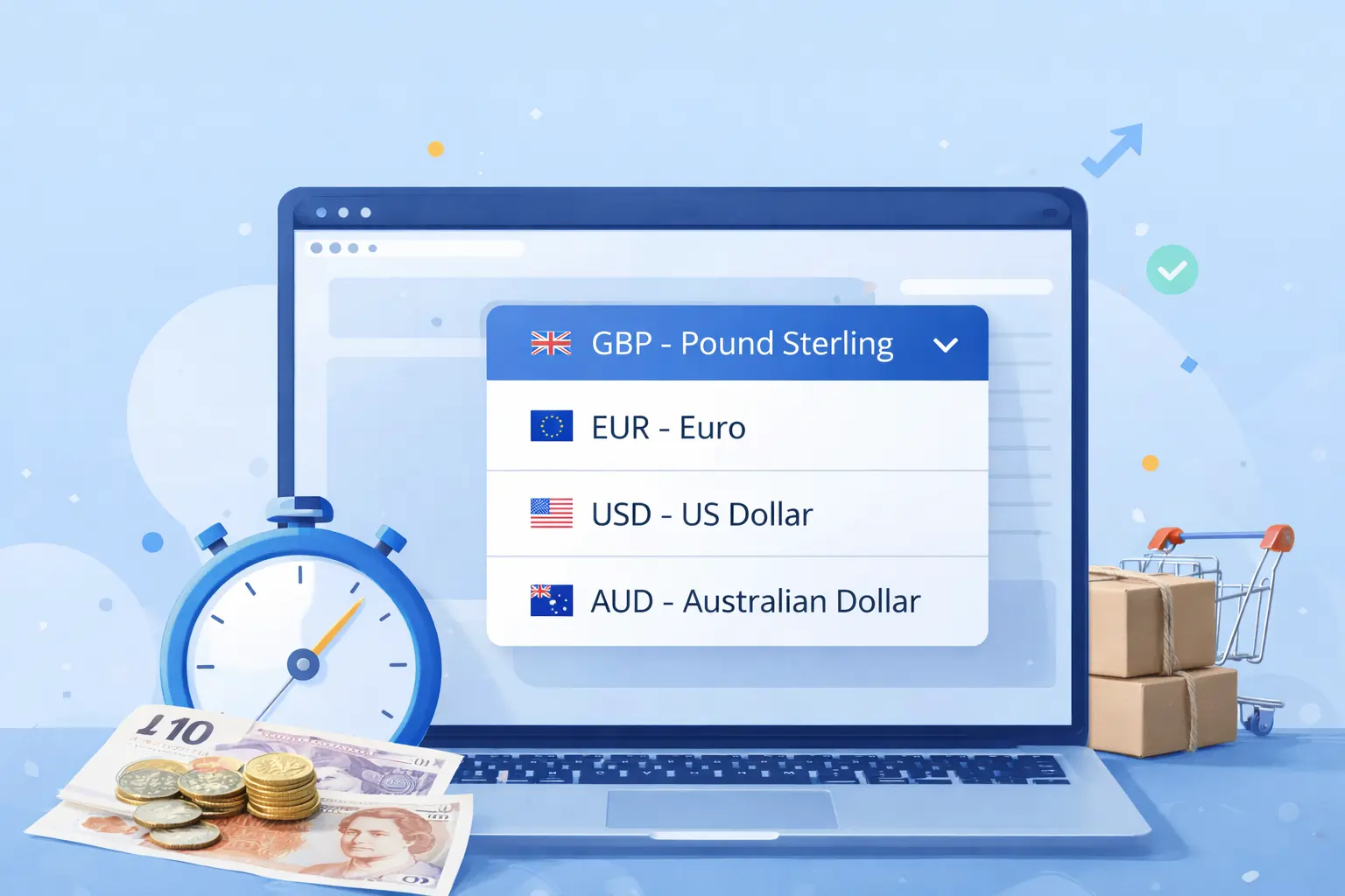 WooCommerce Currency Switcher UK