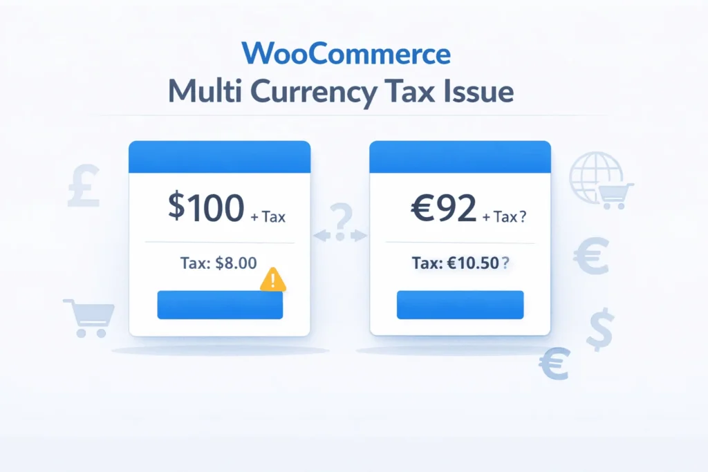 WooCommerce Multi Currency Tax Issue