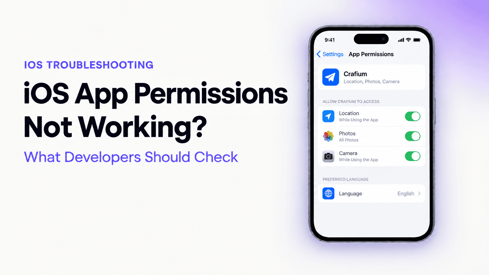iOS App Permissions Not Working: What Developers Should Check